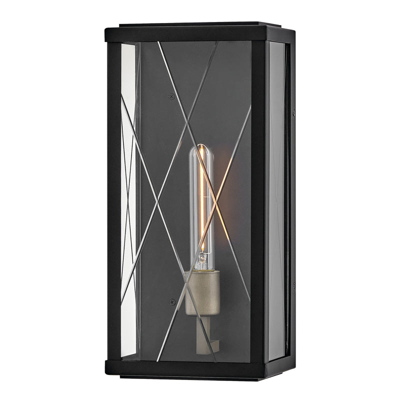 Monte Wall Mount Lantern - Black - by Hinkley