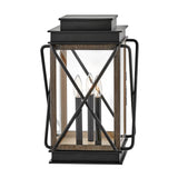 Montecito Medium Pier Mount Lantern - Black - by Hinkley