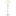 Montour Floor Lamp — 20", White Linen, Aged Iron
