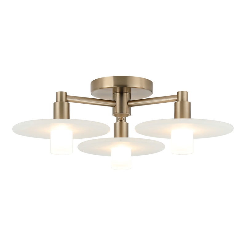 Monument Ceiling Mount Champagne Gold