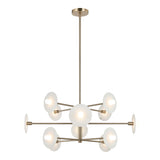 Monument Pendant 12-Light Champagne Gold