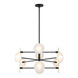 Monument Pendant 12-Light Matte Black