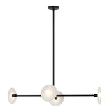 Monument Pendant 4-Light Matte Black