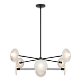 Monument Pendant 8-Light Matte Black