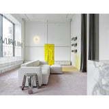 Moodmoon White Plug-In Round Lamp by Ingo Maurer - Lifestyle View 1