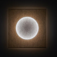 Moodmoon White Plug-In Square Wall Lamp by Ingo Maurer