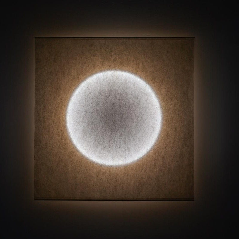 Moodmoon White Plug-In Square Wall Lamp by Ingo Maurer