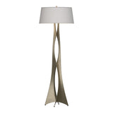 Moreau Floor Lamp - Flax-Hubbardton Forge Soft Gold-Hubbardton Forge
