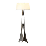 Moreau Floor Lamp - Natural Anna-Hubbardton Forge Dark Smoke-Hubbardton Forge