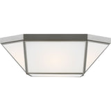 Morrison Flushmount — 15 1/2", Brushed Nickel