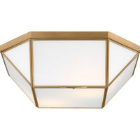 Morrison Flushmount — 15 1/2", Satin Brass