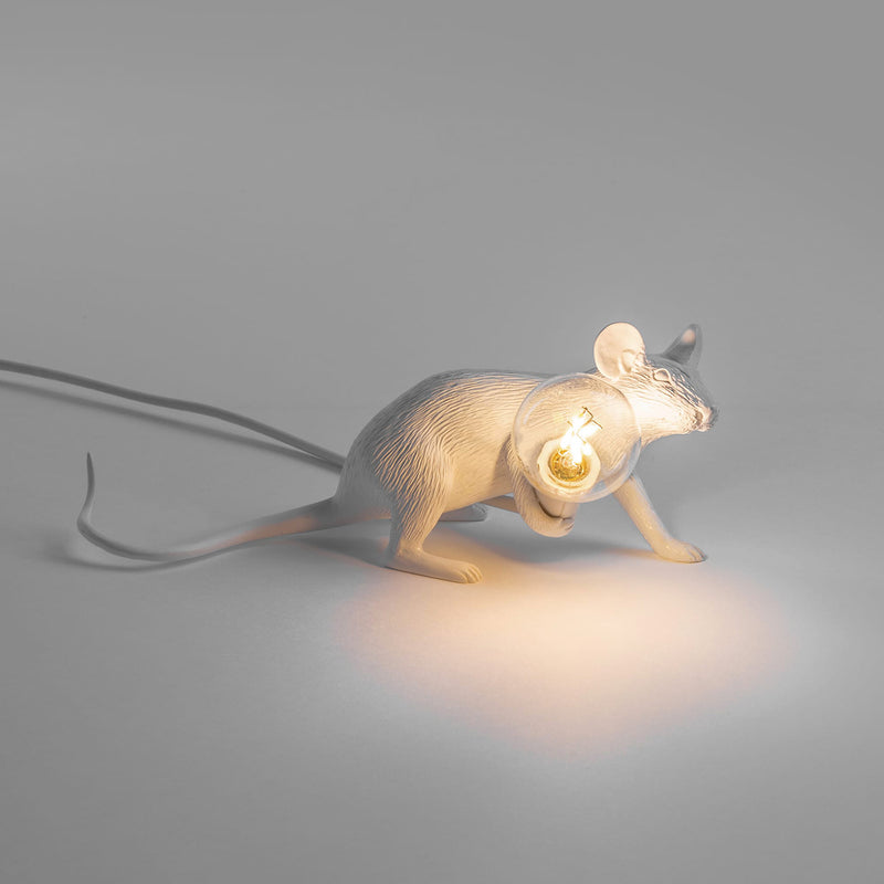 Mouse Lamp Lie Down By Seletti