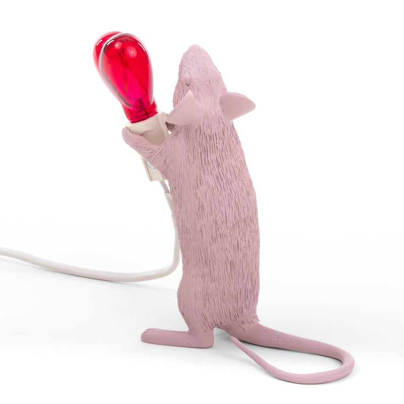 Mouse Lamp Love Edition By Seletti