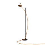 Ms. Bowjangles Floor Lamp Orange by Ingo Maurer