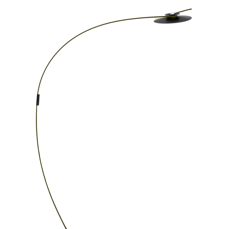 Ms. Bowjangles Tall Wall Lamp Olive by Ingo Maurer