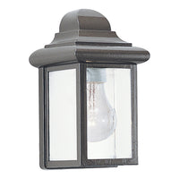 Mullberry Hill Outdoor Wall Lantern — Bronze with Clear Beveled Glass