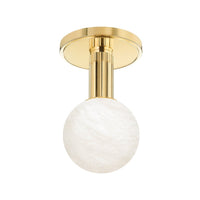 Murray Hill Flush Mount - Aged Brass by Hudson Valley