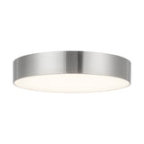 Musa Flush Mount — 8 Inch, Brushed Nickel