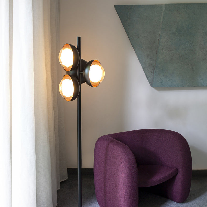 Muse Floor Lamp By Tooy, Finish: Brushed Brass
