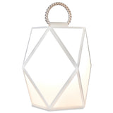 Muse Rechargeable Outdoor Lamp Medium Matt White Lacquered By Contardi 