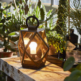 Muse Rechargeable Outdoor Lamp Small Bronze Lacquered By Contardi - Lifestyle View1