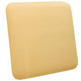 Muted Yellow Ceramic Small Square Backlit ADA Color Selectable Wall Sconce by Justice Design
