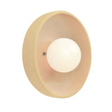 Flush Coupe Ceramic Wall Sconce