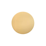 Muted Yellow Small Ceramic Round Backlit Color Temperature Selectable LED Wall Sconce by Justice Design