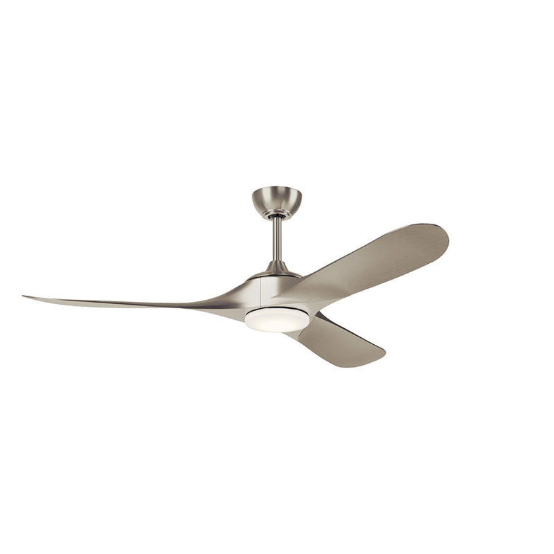Mylo Weather+ Ceiling Fan 60" in Painted Brushed Nickel | Brushed Nickel