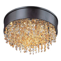Mystic Flush Mount Bronze by Maxim Lighting