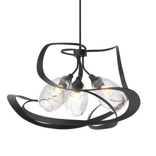 NEST PENDANT BY HUBBARDTON FORGE, FINISH: BLACK, OVERALL HEIGHT: MULTIPLE, | CASA DI LUCE LIGHTING