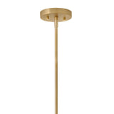 Nadia Pendant - Lacquered Brass
