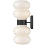Nadia Wall Sconce Black By Lark Living - Side View3