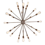 Nagano Chandelier - Antique Brass