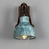 Nagi Wall Light Antique_Silver_Blue_Earth_Red