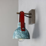 Nagi Wall Light Antique_Silver_Blue_Earth_Red