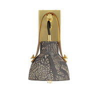 Nagi Wall Light - Black Clay