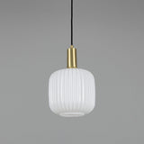 Nahla Pendant Satin_Brass