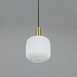 Nahla Pendant Satin_Brass