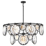 Nala Large Multi Tier Chandelier - Black - by Fredrick Ramond