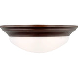 Nash Flushmount — 14 Inch, Bronze
