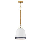 Nash Small Pendant - Heritage Brass - by Hinkley