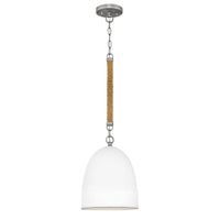 Nash Small Pendant - Antique Nickel - by Hinkley