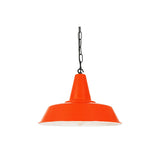 Nassau Industrial Factory Pendant - Orange