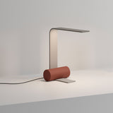 Nastro Table Lamp By Tooy, Finish Beige, Color: Terracotta
