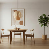 Natural Ballon Pendant Light by Traum