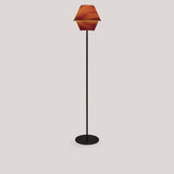 Natural Cherry Black Metal Hotel Floor Lamp by LZF