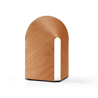Natural Cherry Small Igloo Table Lamp by LZF