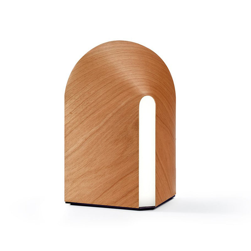Natural Cherry Small Igloo Table Lamp by LZF