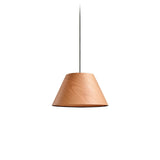Natural Cherry Small Zeta Conica Suspension by LZF